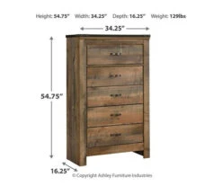 Trinell 5-Drawer Chest -Furniture Haven Shop 810337768 8