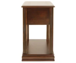 Breegin Brown End Table With Removable Tray -Furniture Haven Shop 810363185 2