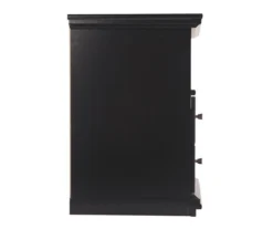 Maribel Black Nightstand -Furniture Haven Shop 810363205 8