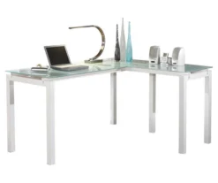 Baraga White L-Shaped Corner Desk 17 Baraga White L-Shaped Corner Desk -Furniture Haven Shop 810389269 8