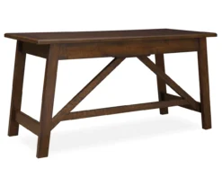 Baldridge Brown Desk -Furniture Haven Shop 810389272 3