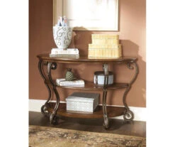 Nestor Brown Console Table -Furniture Haven Shop 810408930 6