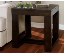 Watson Dark Brown End Table -Furniture Haven Shop 810408942 1