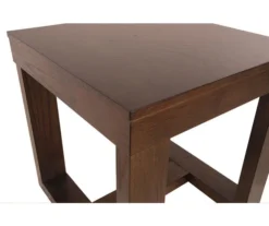 Watson Dark Brown End Table -Furniture Haven Shop 810408942 3