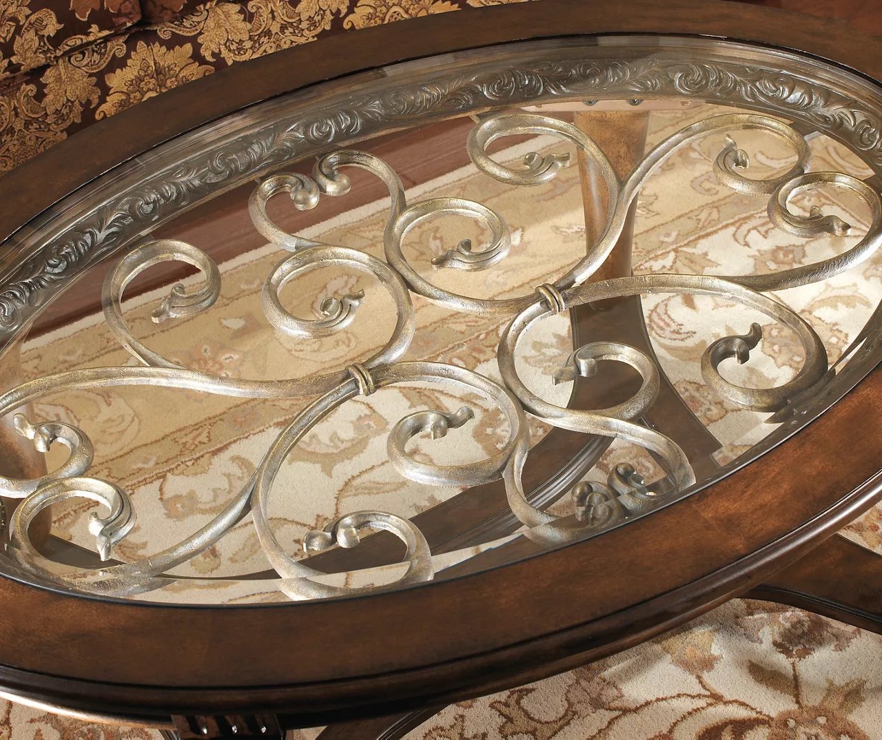 Norcastle Oval Coffee Table 3 Norcastle Oval Coffee Table - Image 3