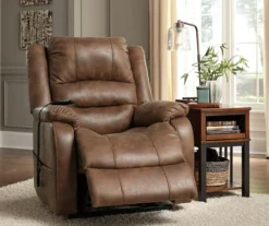 Signature Design By Ashley Yandel Power Lift Recliner -Furniture Haven Shop 810431471 3