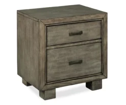 Arnett Smoky Gray Nightstand 6 Arnett Smoky Gray Nightstand -Furniture Haven Shop 810458207 3