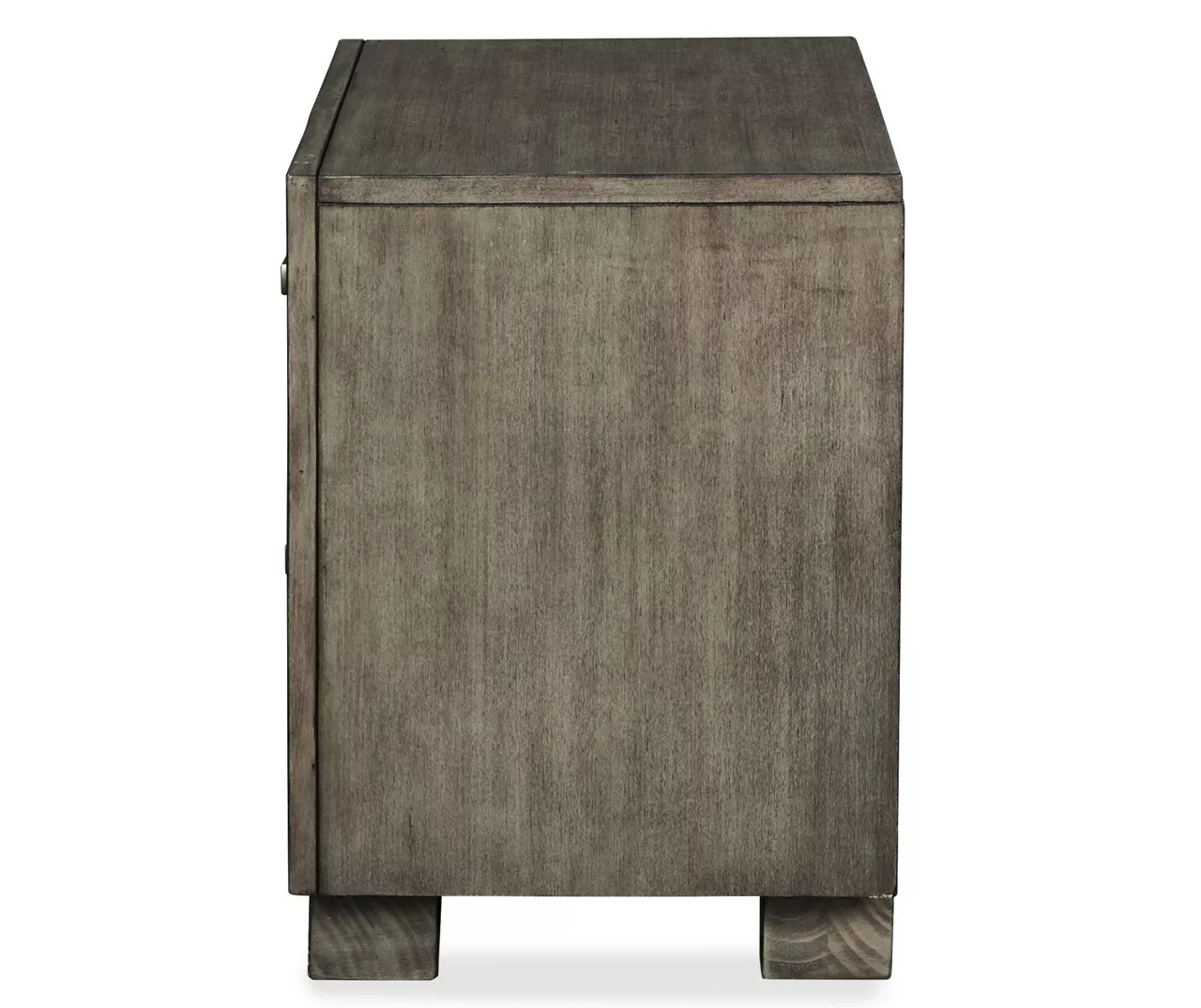 Arnett Smoky Gray Nightstand 4 Arnett Smoky Gray Nightstand - Image 4