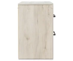 Cambeck Whitewash 2-Drawer Nightstand -Furniture Haven Shop 810458216 4