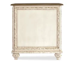 Realyn White & Brown Two-Tone Chairside End Table 11 Realyn White & Brown Two-Tone Chairside End Table -Furniture Haven Shop 810458285 4