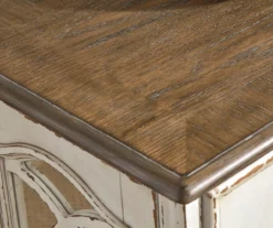 Realyn White & Brown Two-Tone Chairside End Table 13 Realyn White & Brown Two-Tone Chairside End Table -Furniture Haven Shop 810458285 6