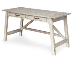 Carynhurst Whitewash Desk