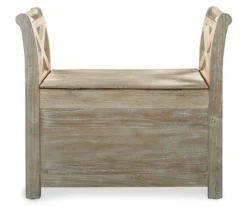 Fossil Ridge Storage Bench -Furniture Haven Shop 810495204 5