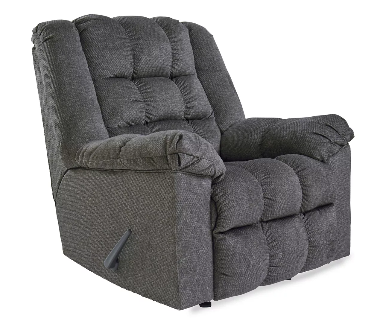 Drake Charcoal Rocker Recliner 4 Drake Charcoal Rocker Recliner - Image 4