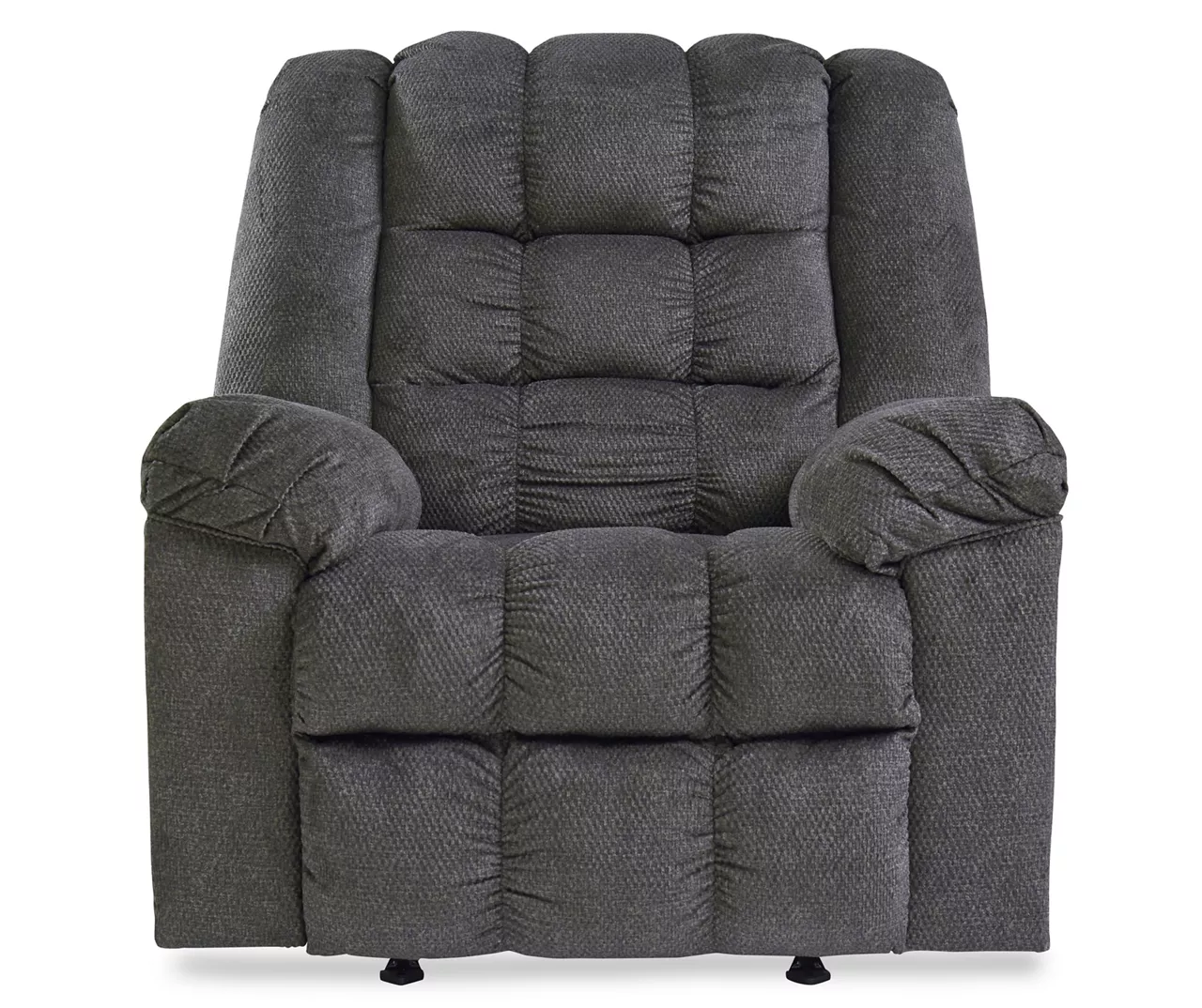 Drake Charcoal Rocker Recliner 1 Drake Charcoal Rocker Recliner