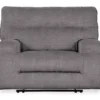 Coombs Charcoal Wide Seat Recliner