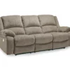 Draycoll Pewter Power Reclining Sofa