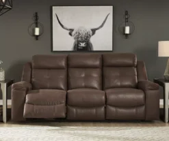 Jesolo Coffee Reclining Sofa -Furniture Haven Shop 810519726 2