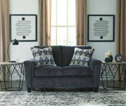 Abinger Smoke Loveseat -Furniture Haven Shop 810519730 4