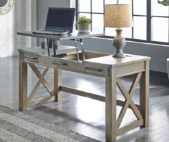 Aldwin Lift-Top Office Desk -Furniture Haven Shop 810523811 4