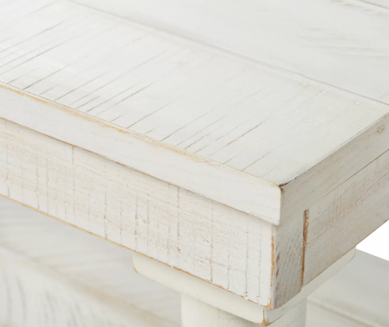 Dannerville Antique White 3-Tier Accent Table With USB Charging 3 Dannerville Antique White 3-Tier Accent Table With USB Charging - Image 3