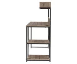 Daylicrew 2-Shelf Home Office Desk & Hutch 13 Daylicrew 2-Shelf Home Office Desk & Hutch -Furniture Haven Shop 810542286 6