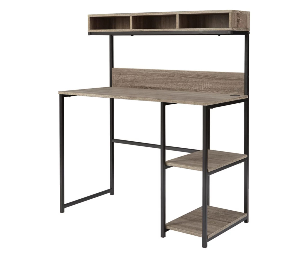 Daylicrew 2-Shelf Home Office Desk & Hutch 1 Daylicrew 2-Shelf Home Office Desk & Hutch