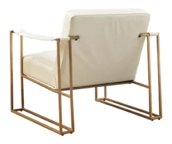 Kleemore Ostrich Embossed Leather Accent Chair -Furniture Haven Shop 810542293 5