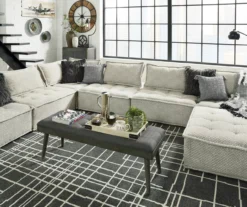 Bales Checkered Taupe Upholstered Accent Chair -Furniture Haven Shop 810542299 17