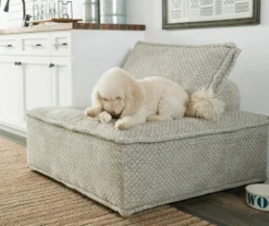 Bales Checkered Taupe Upholstered Accent Chair -Furniture Haven Shop 810542299 18