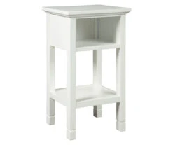Signature Design By Ashley Marnville Accent Table With USB Ports -Furniture Haven Shop 810542308