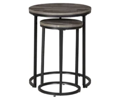 Briarsboro 2-Piece Nesting Accent Table Set -Furniture Haven Shop 810542311 2