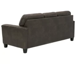 Signature Design By Ashley Navi Faux Leather Sofa -Furniture Haven Shop 810587443 2