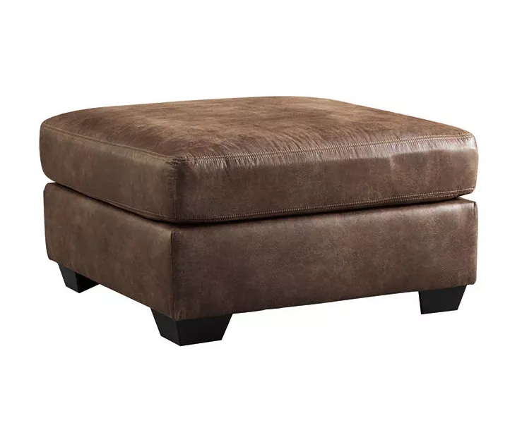 Bladen Coffee Faux Leather Oversize Accent Ottoman 1 Bladen Coffee Faux Leather Oversize Accent Ottoman