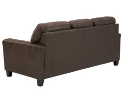 Signature Design By Ashley Navi Faux Leather Sofa -Furniture Haven Shop 810587483 3