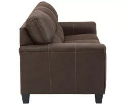 Signature Design By Ashley Navi Faux Leather Sofa -Furniture Haven Shop 810587483 61