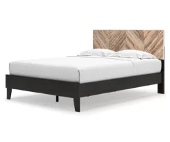 Piperton Black Queen Platform Bed Base 22 Piperton Black Queen Platform Bed Base -Furniture Haven Shop 810591748 810591749 1 1