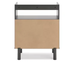 Brymont Dark Gray Turntable Accent Console -Furniture Haven Shop 810591773 3