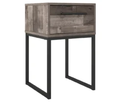 Neilsville Gray Nightstand -Furniture Haven Shop 810591820 2 1