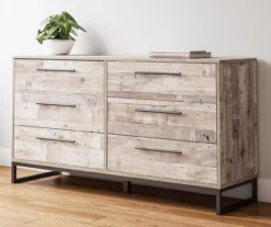 Neilsville Whitewash 6-Drawer Dresser -Furniture Haven Shop 810591829 8