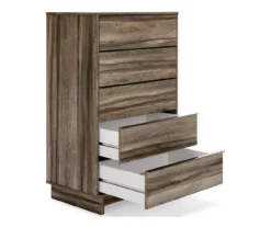 Shallifer Brown 5-Drawer Storage Chest -Furniture Haven Shop 810591841 2