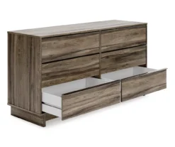 Shallifer Brown 6-Drawer Dresser -Furniture Haven Shop 810591842 2