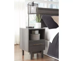 Brymont Dark Gray Nightstand -Furniture Haven Shop 810591848 5