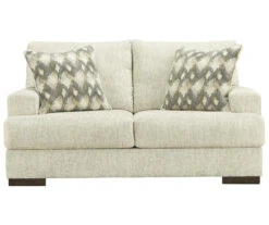 Caretti Parchment Loveseat 12 Caretti Parchment Loveseat -Furniture Haven Shop 810594576