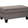 Nemoli Slate Ottoman