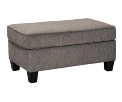 Nemoli Slate Ottoman