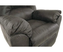 Tambo Pewter Faux Leather Rocker Recliner -Furniture Haven Shop 810594596 4