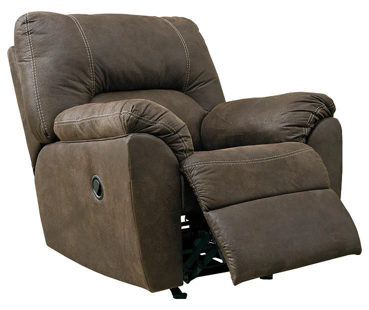 Tambo Canyon Faux Leather Rocker Recliner 4 Tambo Canyon Faux Leather Rocker Recliner - Image 4