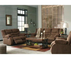 Tulen Chocolate Reclining Loveseat 11 Tulen Chocolate Reclining Loveseat -Furniture Haven Shop 810594622 810594623 1