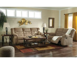 Tulen Mocha Reclining Loveseat -Furniture Haven Shop 810594625 810594629 3 1